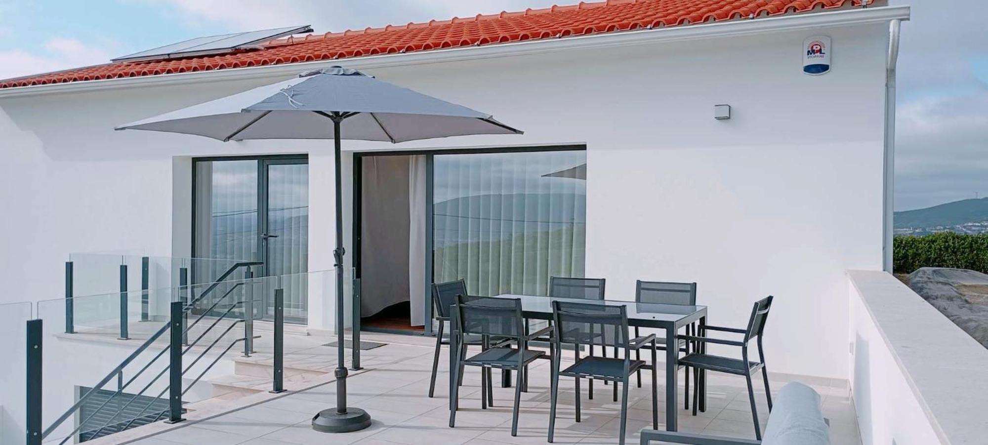 Casa De Lazer Da Cha Villa Alqueidao da Serra Luaran gambar