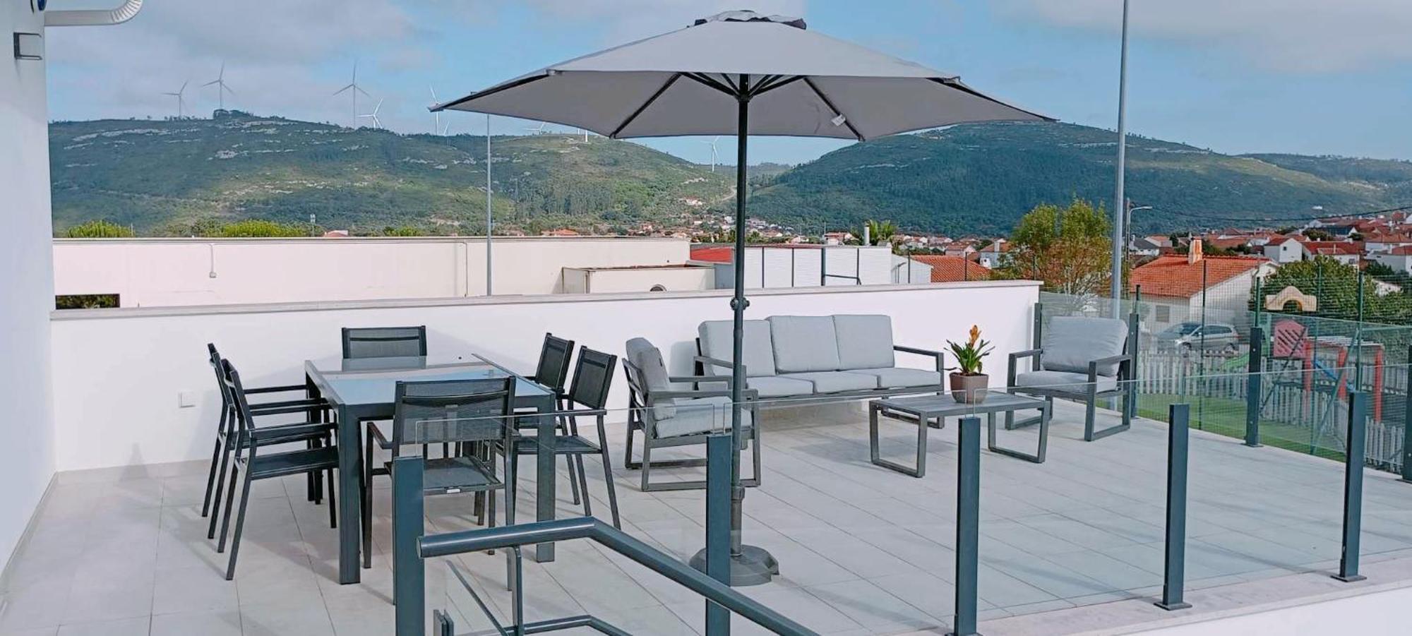 Casa De Lazer Da Cha Villa Alqueidao da Serra Luaran gambar